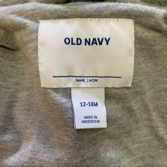 Old Navy Green Hooded Canvas Utility Jacket for Toddler Girls with Ruffles - Picture 3 of 3